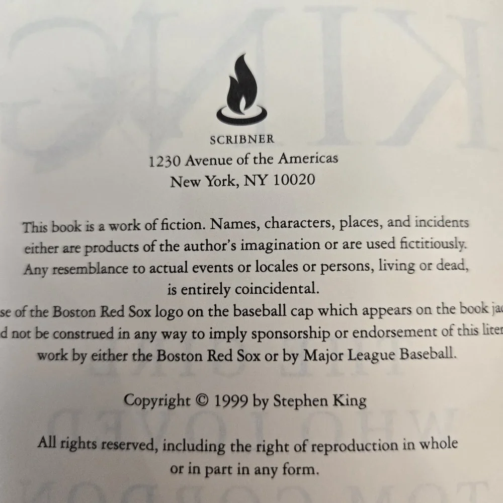 LOT/3‎ VINTAGE Stephen King HC's - Christine, Firestarter, Girl Who Loved Tom G